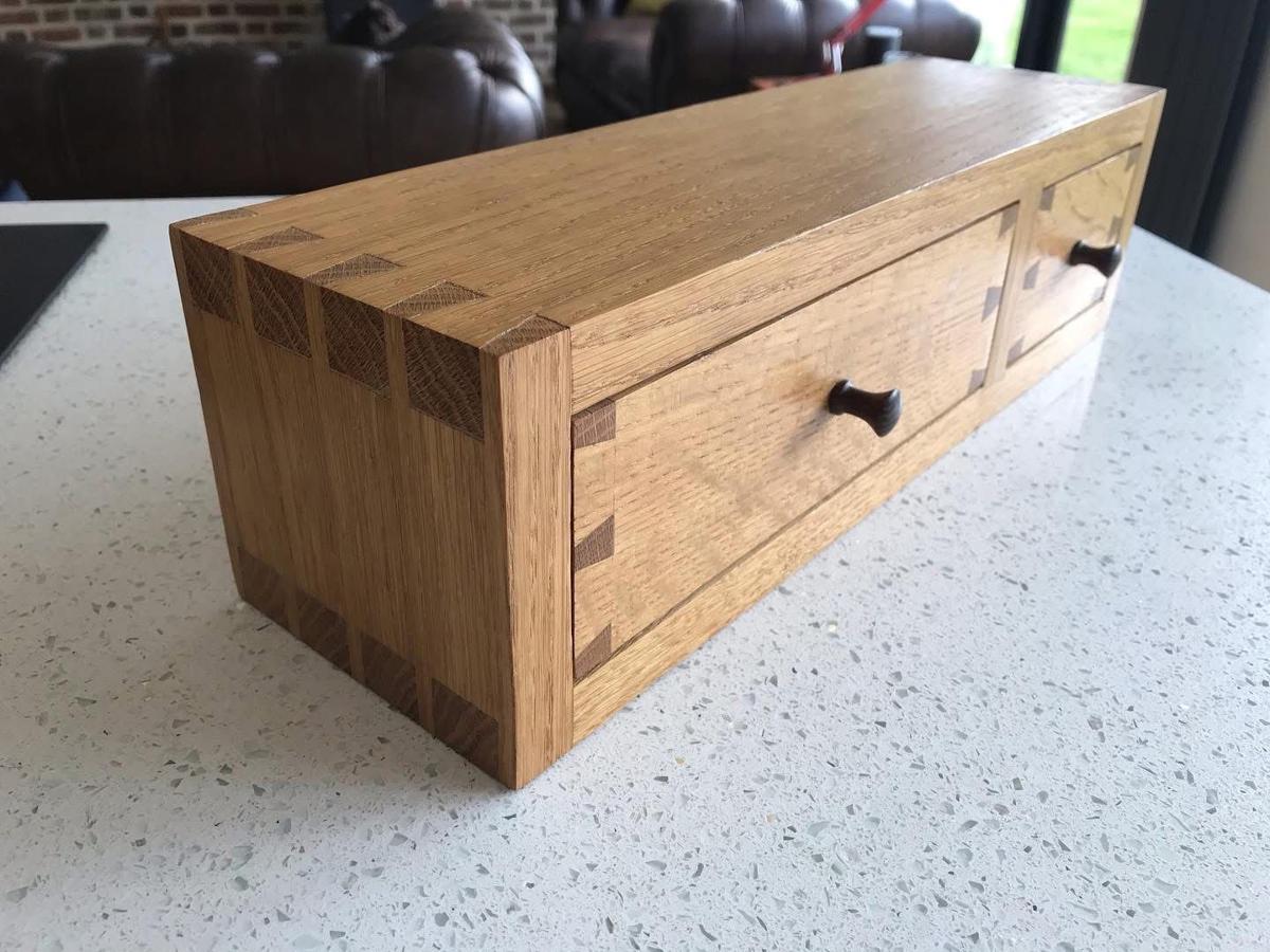 Oak drawers image